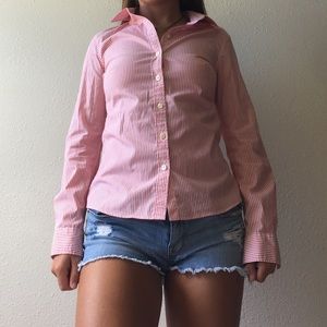 Banana republic button up collared shirt